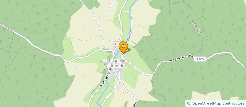 localisation de l'entreprise CLUB DE PETANQUE CHAPELLOIS  LA CHAPELLE-SAINT-ANDRE