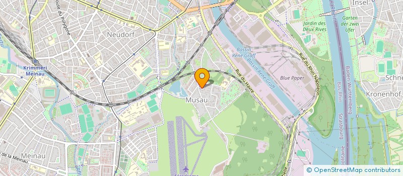 localisation de l'entreprise CLUB DE PLANEUR DE STRASBOURG à STRASBOURG