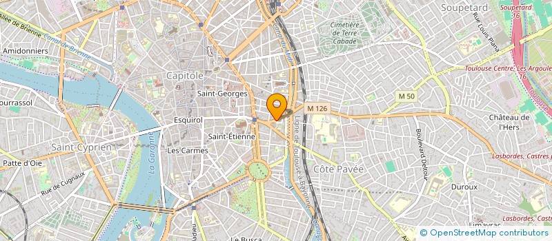 localisation de l'entreprise CLUB DE PLONGEE OKEANOS à TOULOUSE