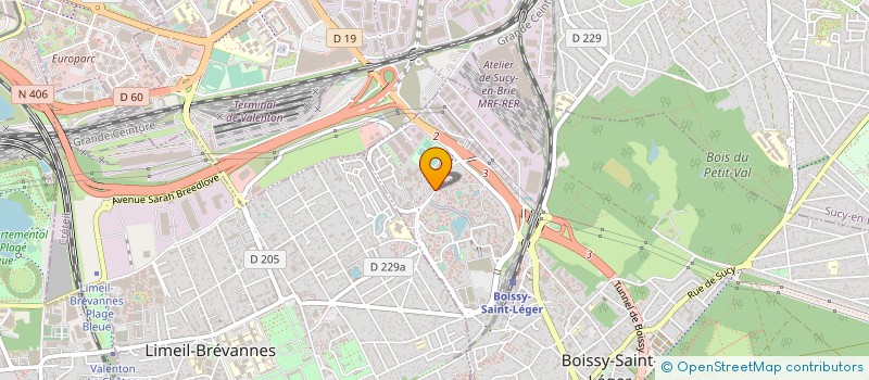 localisation de l'entreprise CLUB DE REFLEXION ET DE PROSPECTIVE ECONOMIQUE POUR L'AFRIQUE à BOISSY-SAINT-LEGER