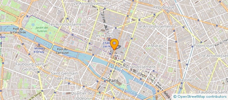 localisation de l'entreprise CLUB DE REFLEXION TRANSPORT PUBLIC à PARIS
