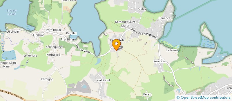 localisation de l'entreprise CLUB DE RIRE DE SARZEAU  SARZEAU