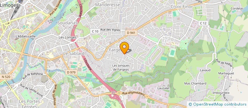 localisation de l'entreprise CLUB DE SCRABBLE DE PANAZOL à PANAZOL