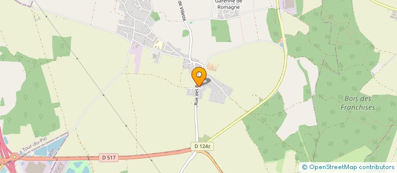 localisation de l'entreprise CLUB DE SCRABBLE MARJOLAN  VILLETTE-D'ANTHON