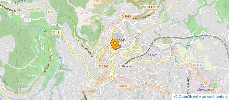 localisation de l'entreprise CLUB DE SKI DE GRASSE à GRASSE