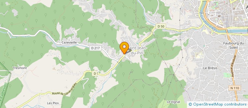 localisation de l'entreprise CLUB DE SOUCANTON  SAINT-JEAN-DU-PIN