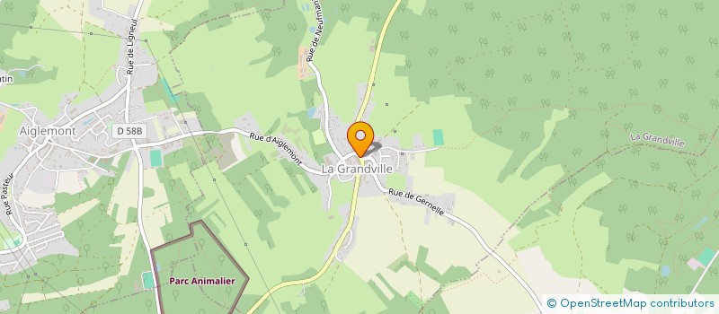 localisation de l'entreprise CLUB DE SPORTS LOISIRS DE NEUFMANIL  NEUFMANIL