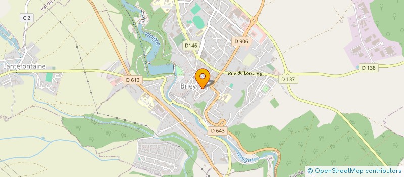 localisation de l'entreprise CLUB DE TAROT DE VAL DE BRIEY  VAL DE BRIEY