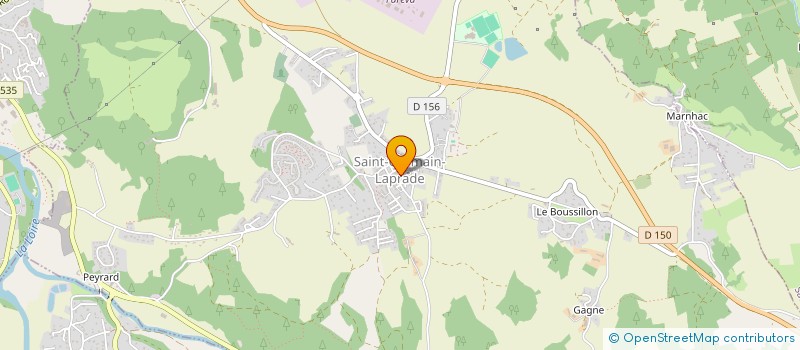 localisation de l'entreprise CLUB DE TENNIS DE BRIVES CHARENSAC à BRIVES-CHARENSAC