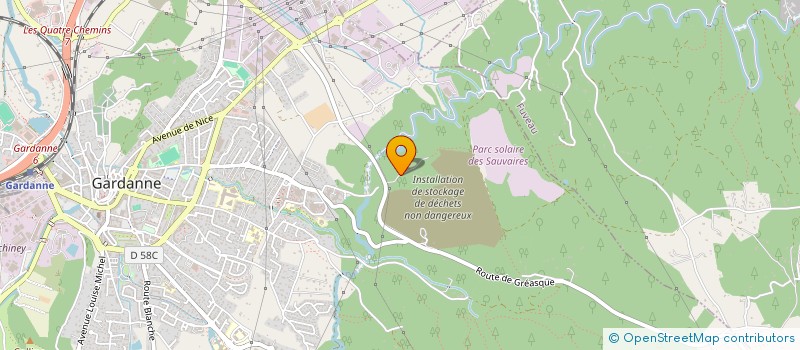localisation de l'entreprise CLUB DE TIR ADMINISTRATION PENITENTIAIRE à GARDANNE