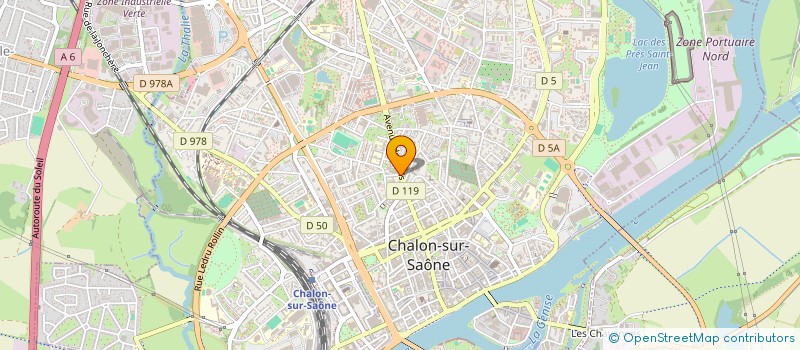 localisation de l'entreprise CLUB DE TIR DE LA POLICE DE CHALON-SUR-SAONE à CHALON-SUR-SAONE