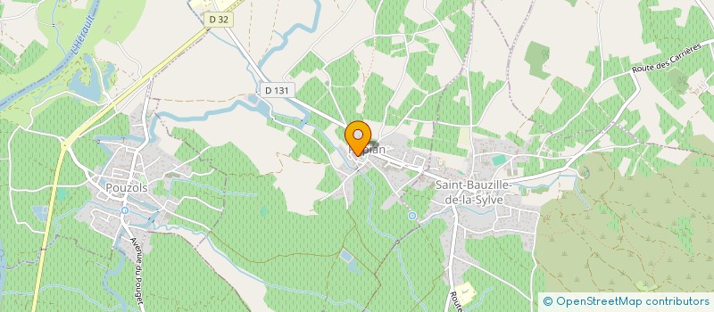 localisation de l'entreprise CLUB DE TIR DE LA VALLEE DE L HERAULT  POPIAN