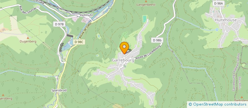 localisation de l'entreprise CLUB DE TIR LA DETENTE  GARREBOURG