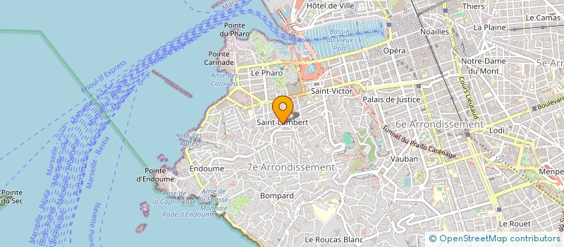 localisation de l'entreprise CLUB DE TIR MARSEILLE PROVENCE (CTMP) à MARSEILLE