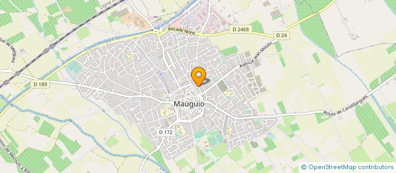 localisation de l'entreprise CLUB DE TIR MAUGUIO CARNON à MAUGUIO
