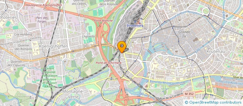 localisation de l'entreprise CLUB DE TIR STRASBOURG 65 à STRASBOURG