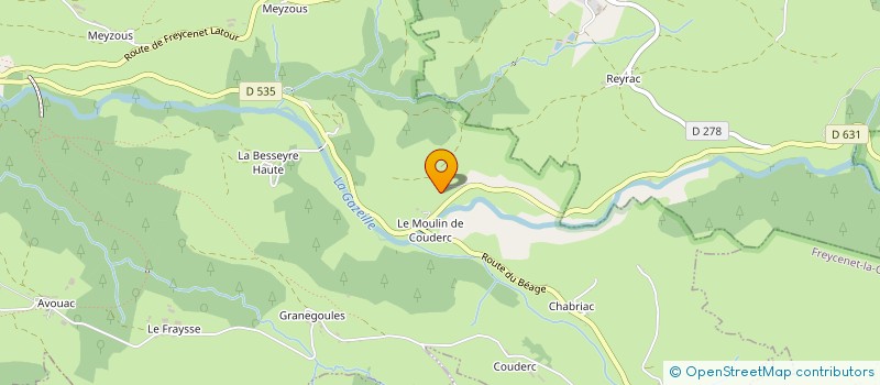 localisation de l'entreprise CLUB DE VIET-VO-DAO DU MONASTIER SUR GAZEILLE  LE MONASTIER-SUR-GAZEILLE