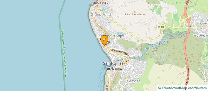 localisation de l'entreprise CLUB DE VOLONTAIRES SOLIDAIRES à SAINT-PAUL