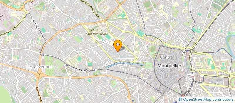 localisation de l'entreprise CLUB DE VOLTIGE OCCITANIE MONTPELLIER à MONTPELLIER