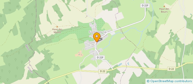 localisation de l'entreprise CLUB  DEO'RELIURE  FONTENOY-LA-JOUTE