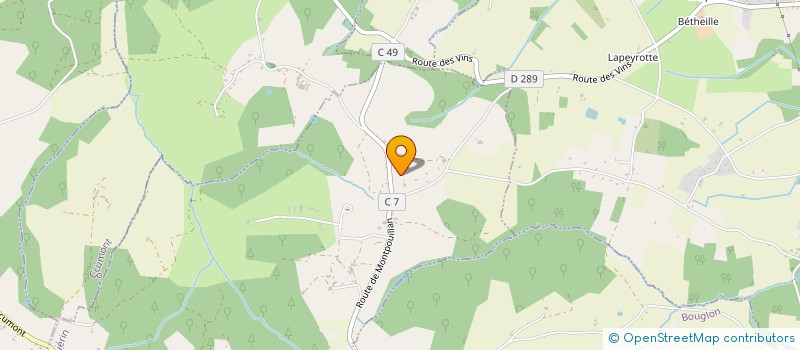 localisation de l'entreprise CLUB DEPARTEMENTAL DE GYMNASTIQUE DU LOT-ET-GARONNE  GUERIN