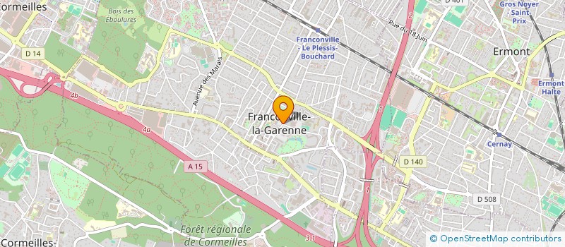 localisation de l'entreprise CLUB DES ACTIVITES SUBAQUATIQUES DE FRANCONVILLE  FRANCONVILLE