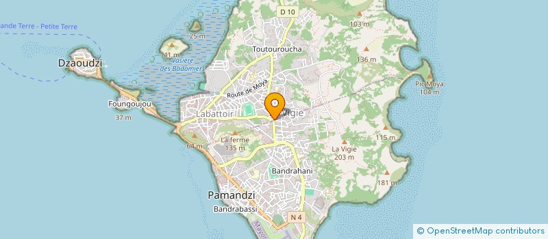 localisation de l'entreprise CLUB DES ADOS à PAMANDZI