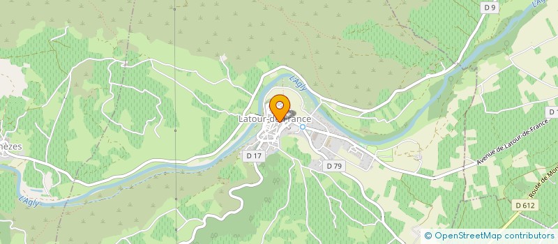 localisation de l'entreprise CLUB DES AINES  MONTNER