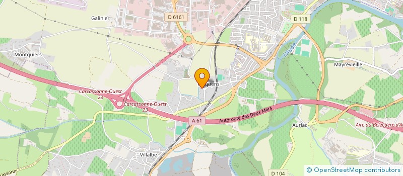 localisation de l'entreprise CLUB DES AINES à CARCASSONNE