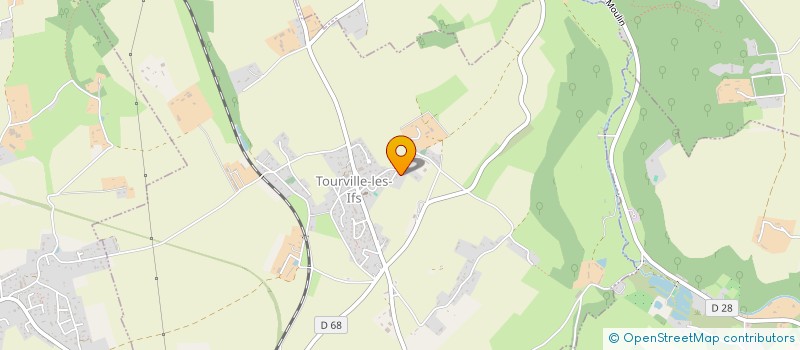 localisation de l'entreprise CLUB DES AINES  TOURVILLE-LES-IFS