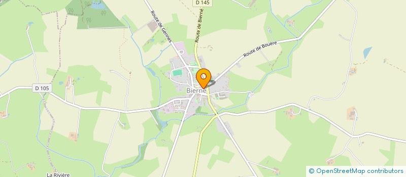 localisation de l'entreprise CLUB DES AINES  BIERNE-LES-VILLAGES