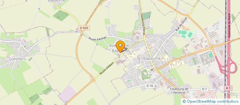 localisation de l'entreprise CLUB DES AINES  FREMICOURT