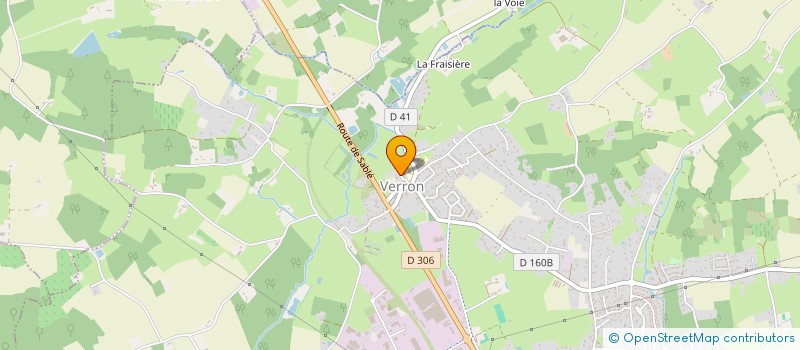 localisation de l'entreprise CLUB DES AINES, AMIS, ACTIFS DE VERRON  LA FLECHE