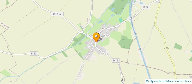 localisation de l'entreprise CLUB DES AINES D'INCHY-EN-ARTOIS  INCHY-EN-ARTOIS