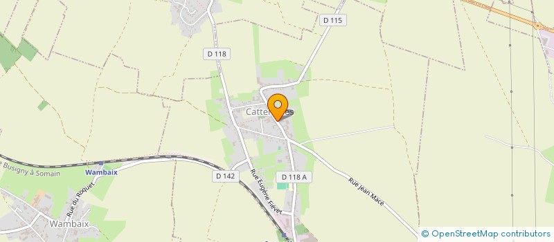 localisation de l'entreprise CLUB DES AINES DE CATTENIERES  CATTENIERES