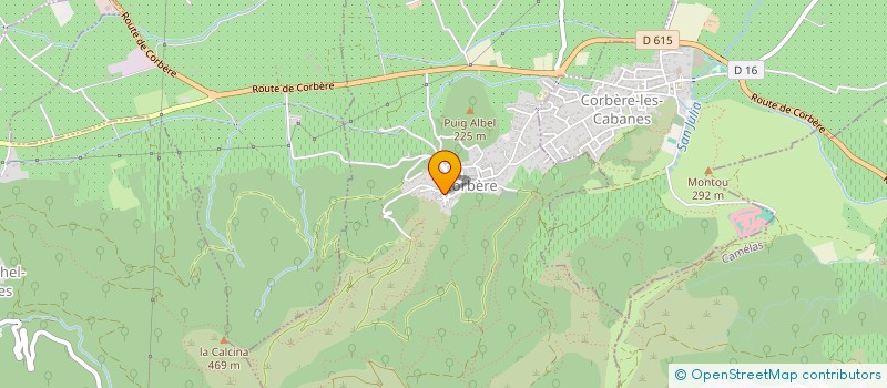 localisation de l'entreprise CLUB DES AINES DE CORBERE LES CABANES  CORBERE-LES-CABANES