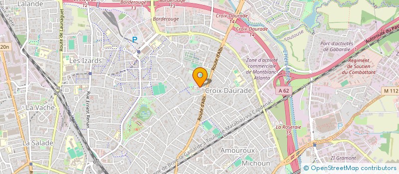 localisation de l'entreprise CLUB DES AINES DE CROIX DAURADE à TOULOUSE