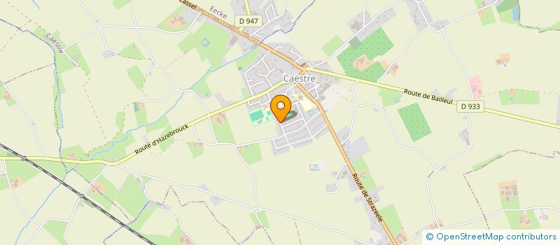 localisation de l'entreprise CLUB DES AINES DE LA JOIE DE VIVRE  CAESTRE