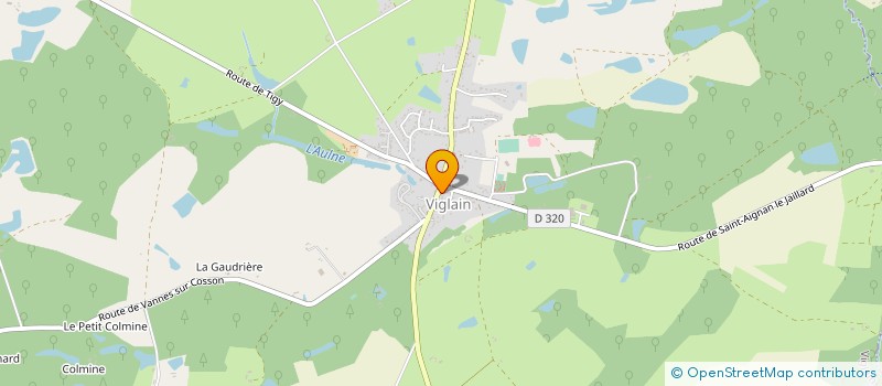 localisation de l'entreprise CLUB DES AINES DE VIGLAIN à VIGLAIN