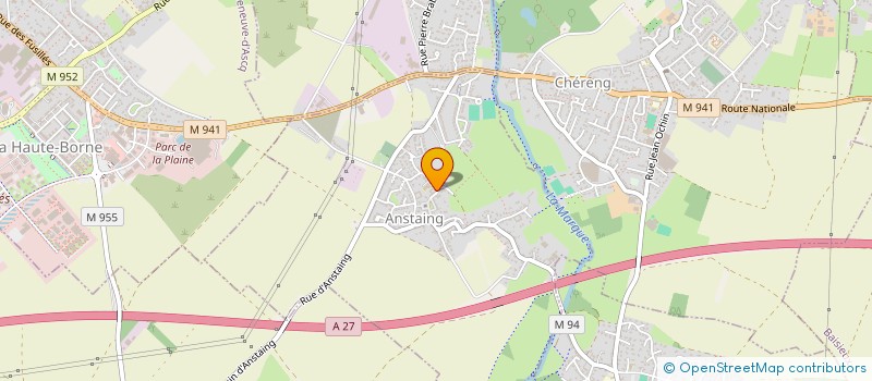localisation de l'entreprise CLUB DES AINES ET RETRAITES D ANSTAING  ANSTAING