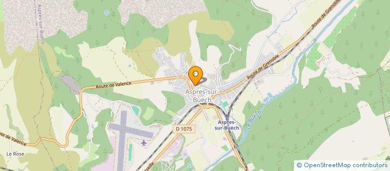 localisation de l'entreprise CLUB DES AINES GENERATION MOUVEMENT  ASPRES-SUR-BUECH