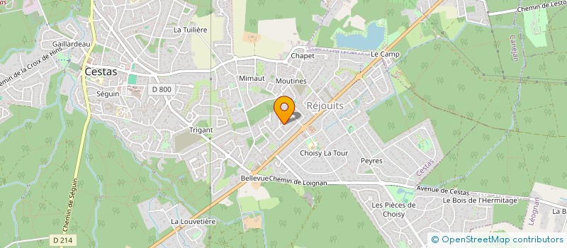 localisation de l'entreprise CLUB DES AINES LOUS CARDOUNETS GENERATIONS MOUVEMENT CANEJAN  CANEJAN