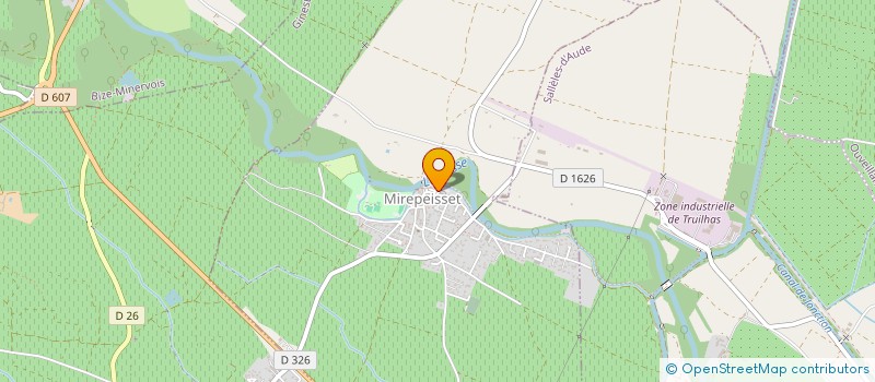 localisation de l'entreprise CLUB DES AINES RURAUX  MIREPEISSET