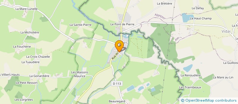 localisation de l'entreprise CLUB DES AINES RURAUX  BLEVES