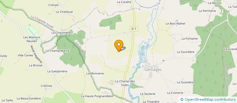 localisation de l'entreprise CLUB DES AINES RURAUX DE LA ROUGE à VAL-AU-PERCHE