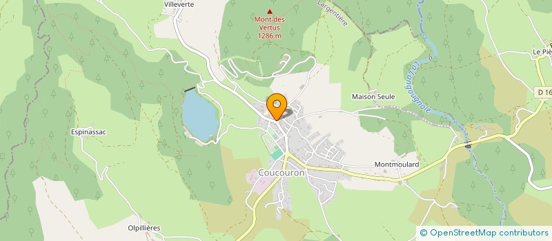 localisation de l'entreprise CLUB DES AINES RURAUX ET LA VIE CONTINUE DES ISSARLES LACHAPELLE GRAILLOUSE ET LE LAC D ISSARLES  LE LAC D'ISSARLES