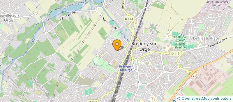 localisation de l'entreprise CLUB DES AMATEURS PHOTOGRAPHES DU VAL D'ORGE (CAP VO) à BRETIGNY-SUR-ORGE