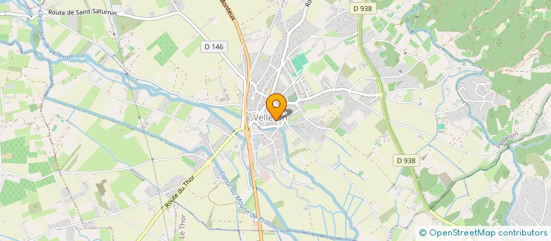 localisation de l'entreprise CLUB DES AMATEURS VELLERONNAIS D'OENOLOGIE à VELLERON