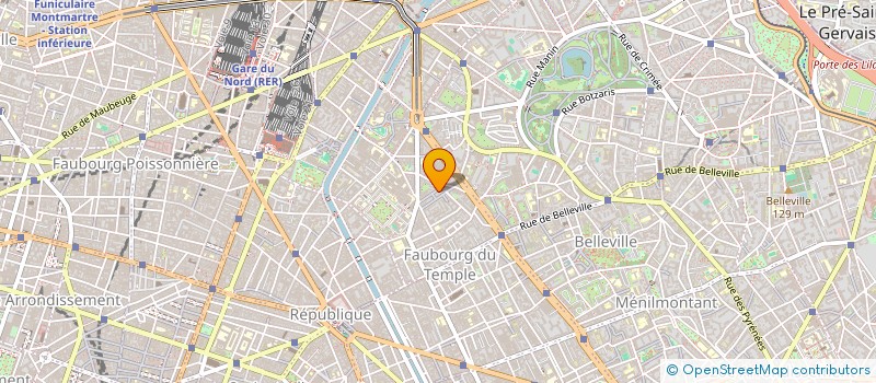 localisation de l'entreprise CLUB DES AMIS  PARIS