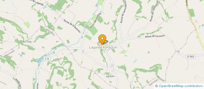 localisation de l'entreprise CLUB DES AMIS D'EUTRAPEL à LAGARDE